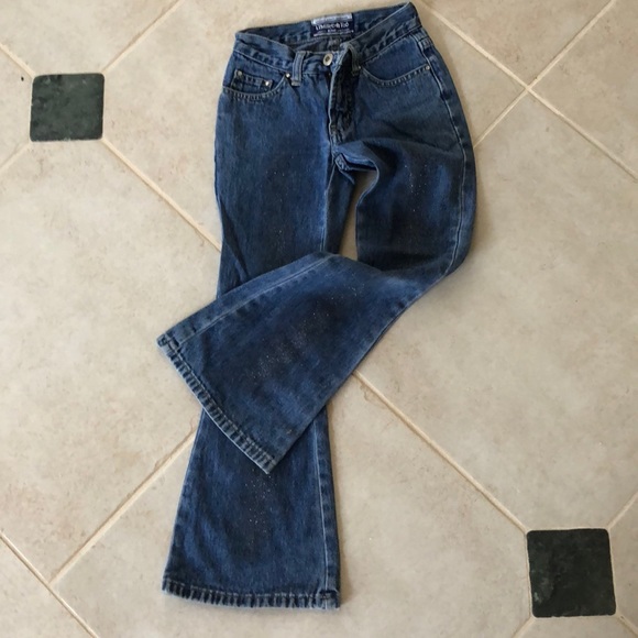 Limited 🌸Too Sparkly Angel pocket flare Jeans - Picture 2 of 11